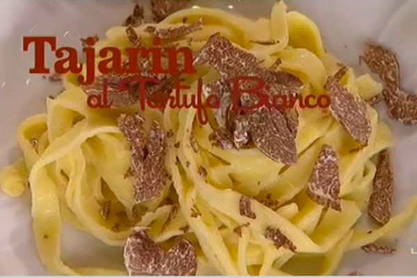 Tajarin al tartufo bianco - I men di Benedetta