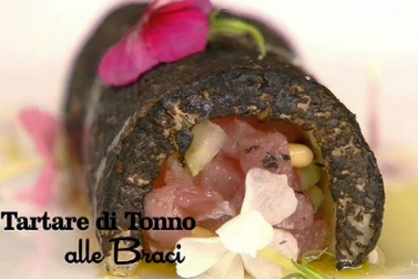 Tartare di tonno alle braci - I men di Benedetta