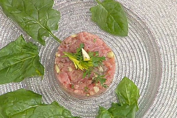 Tartare di tonno con sedano e agrumi - Antonella Clerici