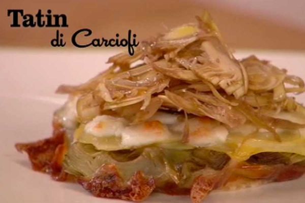 Tatin ai carciofi - I men di Benedetta