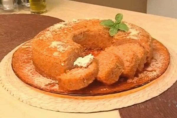 Timballo di riso - cotto e mangiato