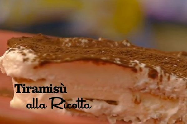 Tiramis alla ricotta - I men di Benedetta