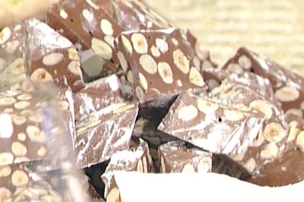 Torrone morbido al cioccolato