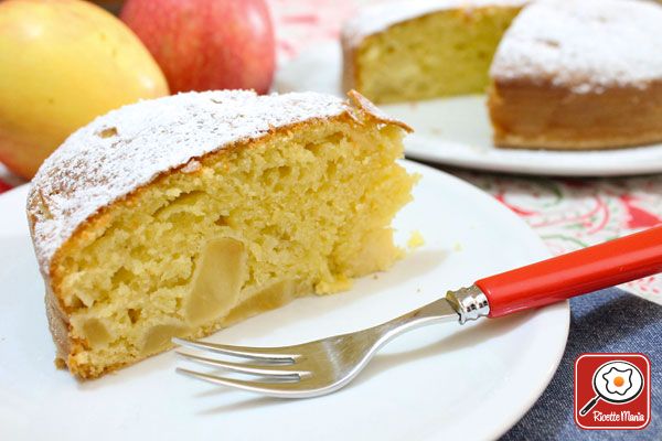 Torta bianca alle mele