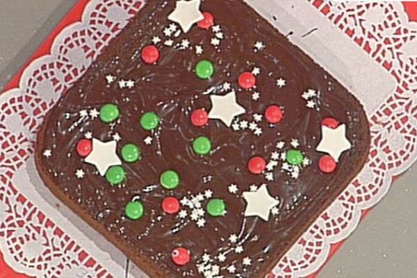 Torta al cioccolato delle feste