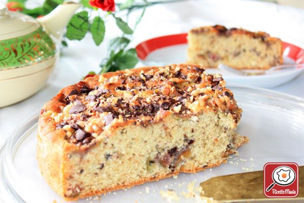 Torta di fichi noci e cioccolato