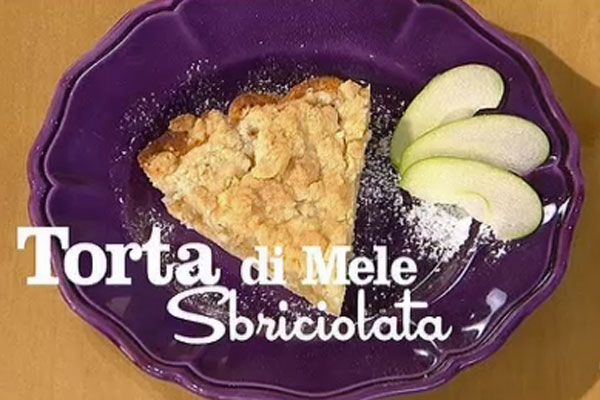 Torta di mele sbriciolata - I men di Benedetta