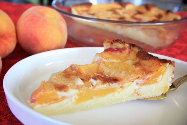 Torta di pesche di Caterina - I men di Benedetta