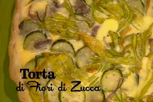 Torta ai fiori di zucca - I men di Benedetta