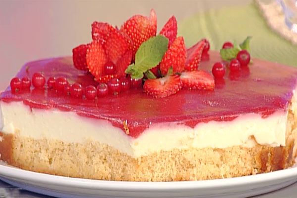 Torta di ricotta e fragole - la prova del cuoco