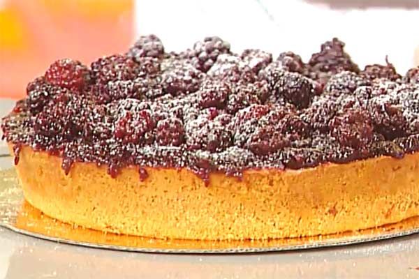 Torta al frangipane e more al vino rosso - Sal De Riso