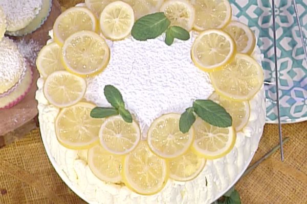 Torta al limone al microonde