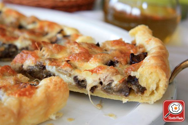 Torta di melanzane e tonno