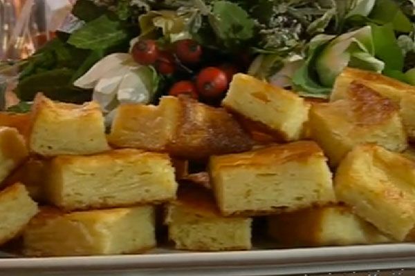 Torta di mele fredda - cotto e mangiato