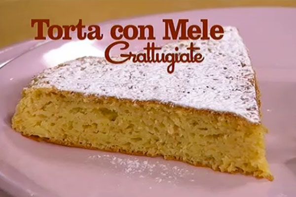 Torta con mele grattugiate - I men di Benedetta