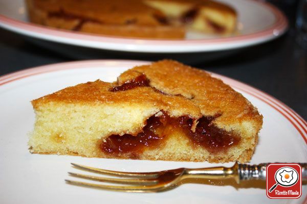 Torta morbida alla marmellata