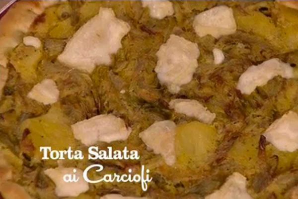 Torta salata ai carciofi - I men di Benedetta