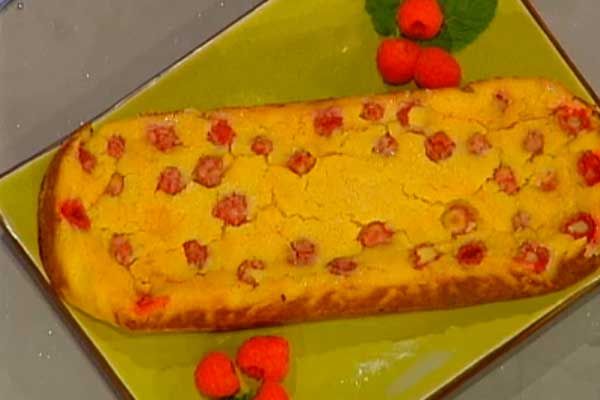 Torta di semolino ai lamponi - Anna Moroni