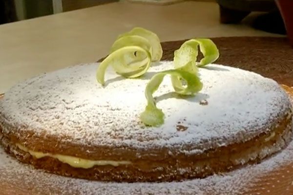 Torta soffice al limone - cotto e mangiato