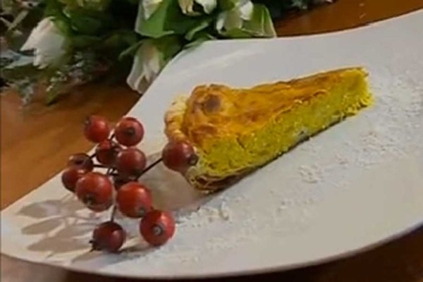 Quiche di zucca e gorgonzola - cotto e mangiato