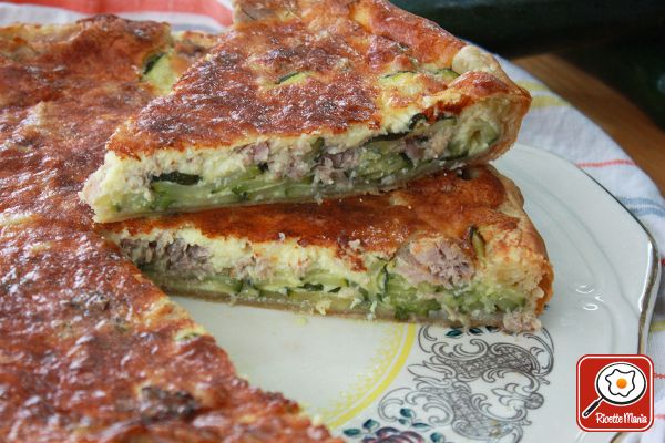 Torta di zucchine e tonno