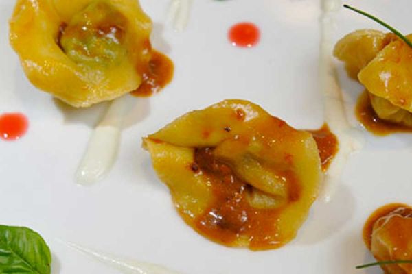 Tortelli di frutta e verdura - Alessandro Borghese