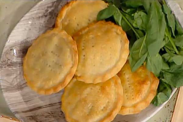 Tortini di tacchino con funghi e cipolla