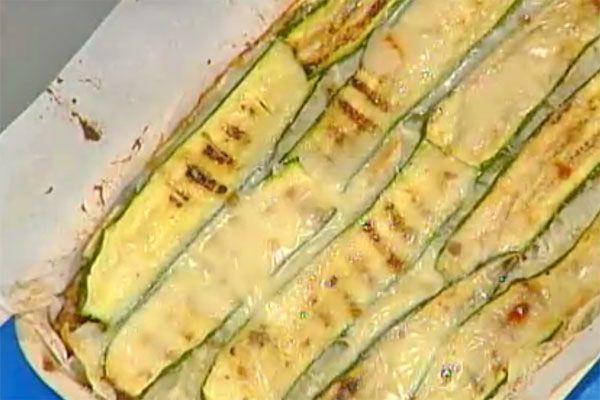 Tortino di pane carasau con carne e zucchine - Antonella Clerici