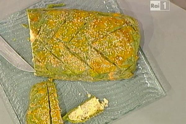 Treccia agli spinaci con provolone - Anna Moroni