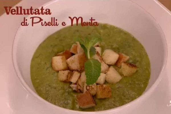 Vellutata di piselli e menta - I men di Benedetta