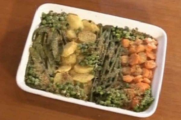 Verdure primaverili gratinate - cotto e mangiato