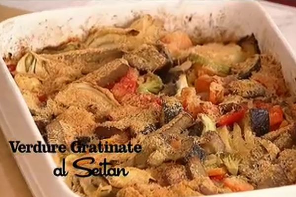 Verdure gratinate al seitan - I men di Benedetta