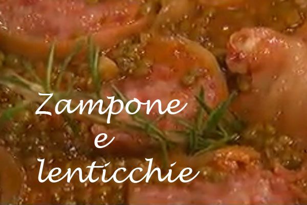 Zampone e lenticchie - I menù di Benedetta