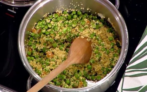 Ricetta Zuppa di piselli e miglio - Anna Moroni Zuppa di piselli e miglio - Anna Moroni