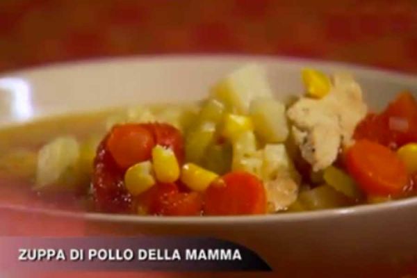 Zuppa di pollo della mamma - Cucina con Buddy