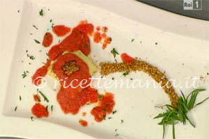 Palacinka con zucchine e salsa di pomodoro - Dada Rener