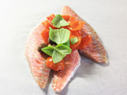Triglie à la nicoise al vapore