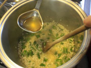 Risotto con gli asparagi