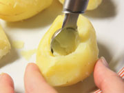 Patate farcite al vapore