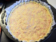 Quiche al prosciutto e formaggio