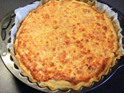 Quiche al prosciutto e formaggio