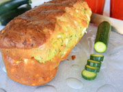 Plumcake salato alle zucchine e feta