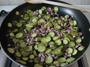 Torta zucchine e pancetta