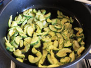 Pasta al pesto di zucchine