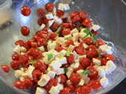 Pasta alla caprese