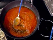 Ravioli di pasta di patate ripieni di melanzane con salsa di pomodori freschi - Anna Moroni