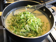 Pasta gratinata con le zucchine