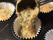 Muffin di zucca e cioccolato