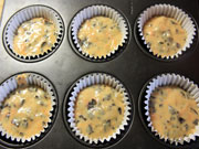 Muffin di zucca e cioccolato