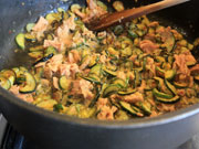 Pasta al tonno e zucchine